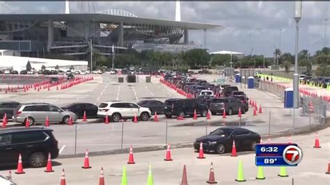 covid testing at hard rock|Hard Rock Stadium Halts COVID.